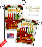 Gather Kwanzaa - Kwanzaa Winter Vertical Impressions Decorative Flags HG192719 Made In USA
