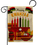 Gather Kwanzaa - Kwanzaa Winter Vertical Impressions Decorative Flags HG192719 Made In USA