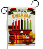 Gather Kwanzaa - Kwanzaa Winter Vertical Impressions Decorative Flags HG192719 Made In USA