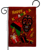 Light Kinara Candles - Kwanzaa Winter Vertical Impressions Decorative Flags HG192721 Made In USA