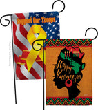 Kwanzaa Wishes - Kwanzaa Winter Vertical Impressions Decorative Flags HG130427 Made In USA