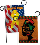 Kwanzaa Wishes - Kwanzaa Winter Vertical Impressions Decorative Flags HG130427 Made In USA