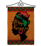 Kwanzaa Wishes - Kwanzaa Winter Vertical Impressions Decorative Flags HG130427 Made In USA