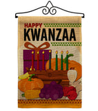 Happy Kwanzaa Party - Kwanzaa Winter Vertical Impressions Decorative Flags HG137337 Made In USA