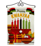 Gather Kwanzaa - Kwanzaa Winter Vertical Impressions Decorative Flags HG192719 Made In USA