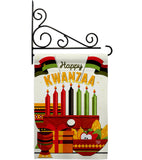 Gather Kwanzaa - Kwanzaa Winter Vertical Impressions Decorative Flags HG192719 Made In USA