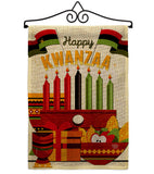 Gather Kwanzaa - Kwanzaa Winter Vertical Impressions Decorative Flags HG192719 Made In USA