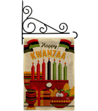 Gather Kwanzaa - Kwanzaa Winter Vertical Impressions Decorative Flags HG192719 Made In USA