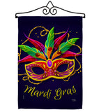 Mardi Gras - Mardi Gras Spring Vertical Impressions Decorative Flags HG118018 Made In USA