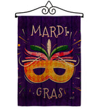 Beads Festival - Mardi Gras Spring Vertical Impressions Decorative Flags HG137361 Made In USA