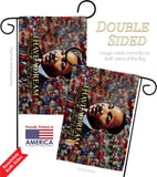 I Have A Dream - Patriotic Americana Horizontal Impressions Decorative Flags HG130433 Made In USA