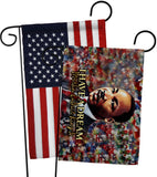 I Have A Dream - Patriotic Americana Horizontal Impressions Decorative Flags HG130433 Made In USA