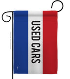 Used Cars - Merchant Special Occasion Vertical Impressions Decorative Flags HG140806 Made In USA