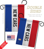 New Cars - Merchant Special Occasion Vertical Impressions Decorative Flags HG140807 Made In USA