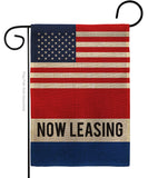 US Now Leasing - Merchant Special Occasion Vertical Impressions Decorative Flags HG140849 Made In USA