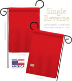 Red - Merchant Special Occasion Vertical Impressions Decorative Flags HG140918 Made In USA