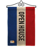Open House - Merchant Special Occasion Vertical Impressions Decorative Flags HG140783 Made In USA