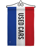 Used Cars - Merchant Special Occasion Vertical Impressions Decorative Flags HG140806 Made In USA