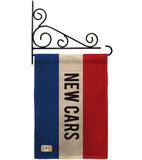 New Cars - Merchant Special Occasion Vertical Impressions Decorative Flags HG140807 Made In USA