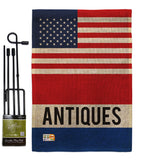 US Antiques - Merchant Special Occasion Vertical Impressions Decorative Flags HG140845 Made In USA