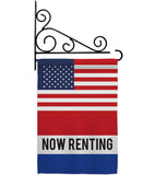 US Now Renting - Merchant Special Occasion Vertical Impressions Decorative Flags HG140850 Made In USA