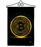 Bitcoin - Merchant Special Occasion Vertical Impressions Decorative Flags HG192639 Made In USA