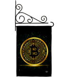 Bitcoin - Merchant Special Occasion Vertical Impressions Decorative Flags HG192639 Made In USA