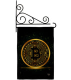 Bitcoin - Merchant Special Occasion Vertical Impressions Decorative Flags HG192639 Made In USA