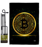 Bitcoin - Merchant Special Occasion Vertical Impressions Decorative Flags HG192639 Made In USA