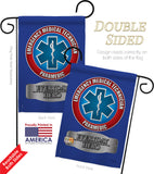 EMT - Military Americana Vertical Impressions Decorative Flags HG108009 Made In USA