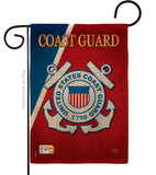 Coast Guard - Military Americana Vertical Impressions Decorative Flags HG108056 Made In USA