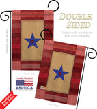 One Star Service - Military Americana Vertical Impressions Decorative Flags HG108070 Made In USA