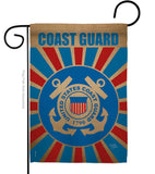 Coast Guard - Military Americana Vertical Impressions Decorative Flags HG108397 Made In USA