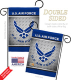 US Air Force - Military Americana Vertical Impressions Decorative Flags HG108421 Made In USA