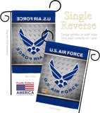 US Air Force - Military Americana Vertical Impressions Decorative Flags HG108421 Made In USA