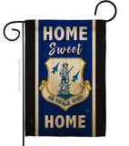 Home Sweet Air National Guard - Military Americana Vertical Impressions Decorative Flags HG108447 Made In USA