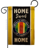 Home Sweet Vietnam - Military Americana Vertical Impressions Decorative Flags HG108449 Made In USA