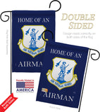 Home of Air National Guard Airman - Military Americana Vertical Impressions Decorative Flags HG108470 Made In USA