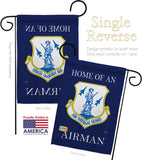 Home of Air National Guard Airman - Military Americana Vertical Impressions Decorative Flags HG108470 Made In USA