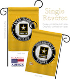 Proud Brother Soldier - Military Americana Vertical Impressions Decorative Flags HG108497 Made In USA