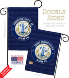 Air Force Proud Brother Airman - Military Americana Vertical Impressions Decorative Flags HG108498 Made In USA