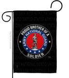 Army Proud Brother Soldier - Military Americana Vertical Impressions Decorative Flags HG108501 Made In USA