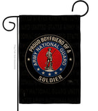 Army Proud Boyfriend Soldier - Military Americana Vertical Impressions Decorative Flags HG108510 Made In USA