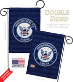 Proud Boyfriend Sailor - Military Americana Vertical Impressions Decorative Flags HG108511 Made In USA