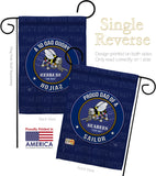 Seabees Proud Dad Sailor - Military Americana Vertical Impressions Decorative Flags HG108521 Made In USA