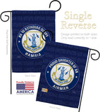 Air Force Proud Daughter Airman - Military Americana Vertical Impressions Decorative Flags HG108525 Made In USA