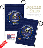 Seabees Proud Daughter Sailor - Military Americana Vertical Impressions Decorative Flags HG108530 Made In USA