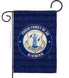 Air Force Proud Family Airman - Military Americana Vertical Impressions Decorative Flags HG108534 Made In USA