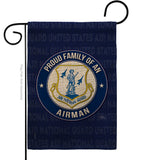 Air Force Proud Family Airman - Military Americana Vertical Impressions Decorative Flags HG108534 Made In USA