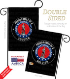 Army Proud Family Soldier - Military Americana Vertical Impressions Decorative Flags HG108537 Made In USA